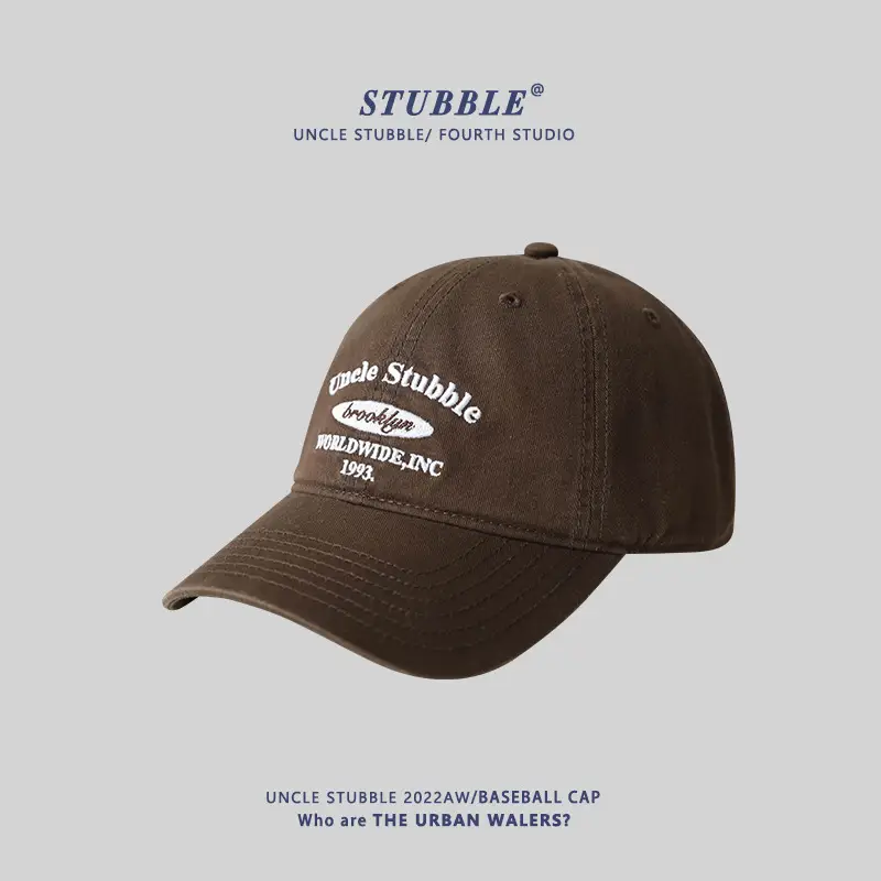 Stubble Uncelebrated Green Embroidered Baseball Cap Men Women