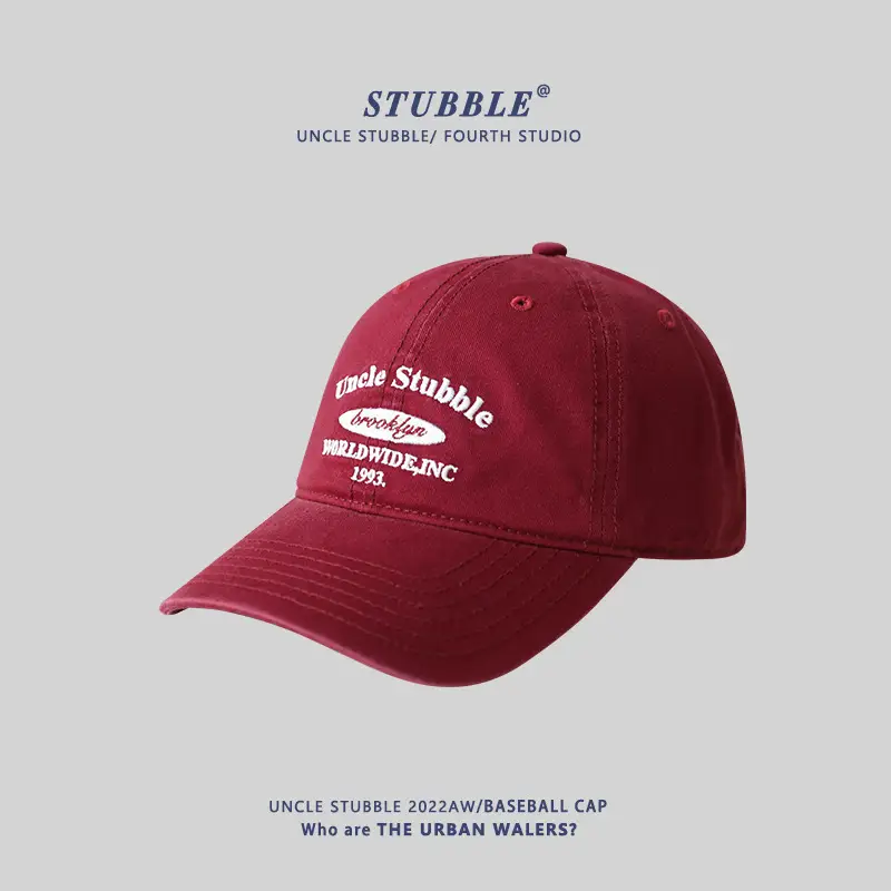 Stubble Uncelebrated Green Embroidered Baseball Cap Men Women