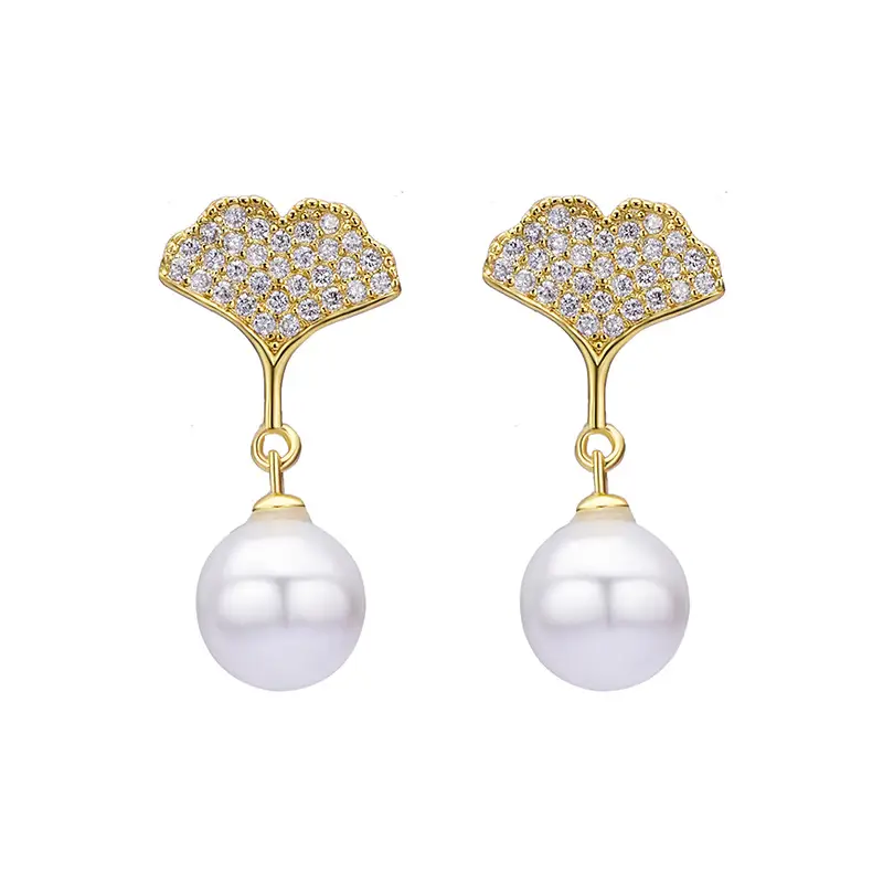 Pearl & Diamond Earrings for Women