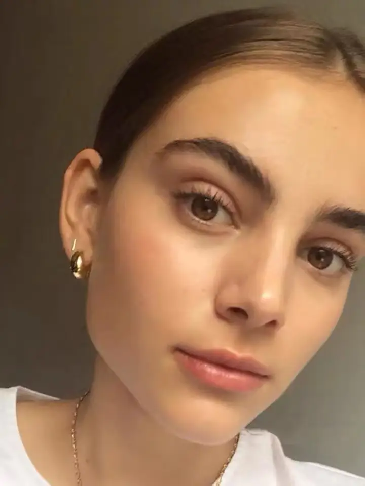 Copper Plated Ear Buckle Women's Ring Earrings - Image 3