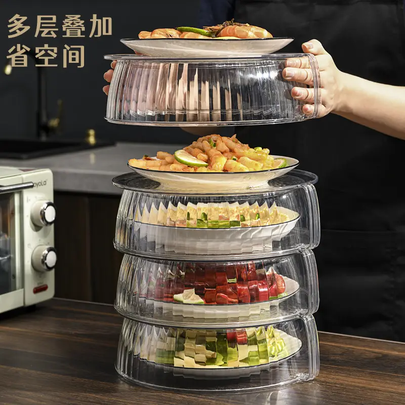 Multi-Stack Vegetable Cover for Kitchen Use