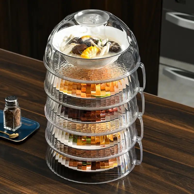 Multi-Stack Vegetable Cover for Kitchen Use