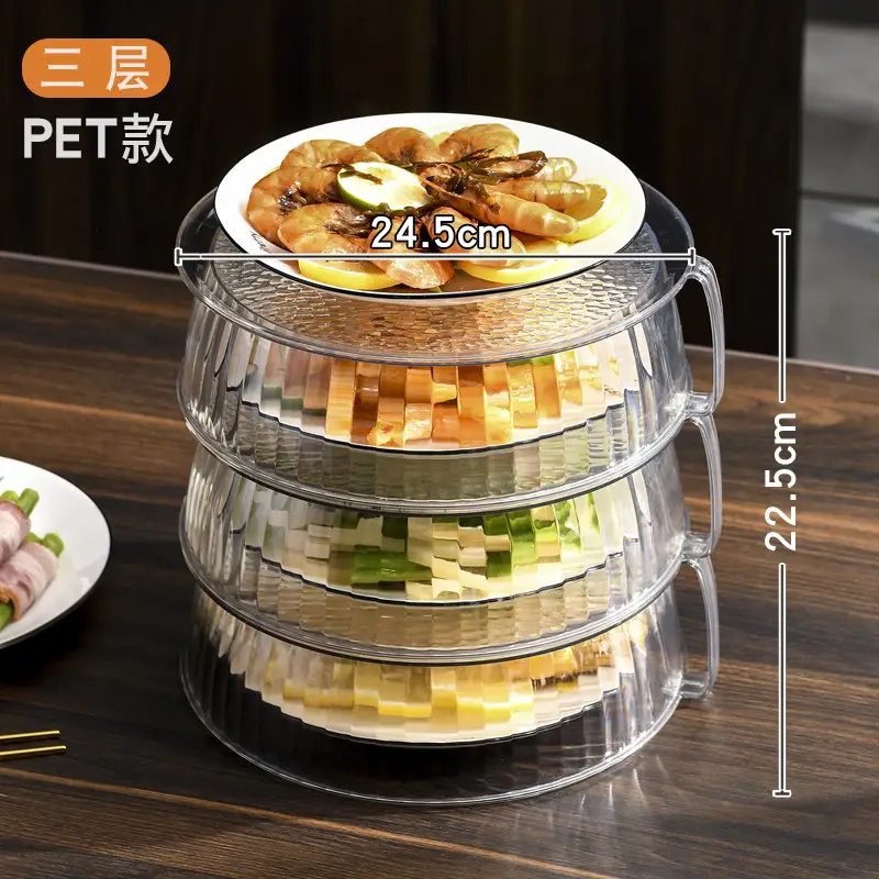 Multi-Stack Vegetable Cover for Kitchen Use
