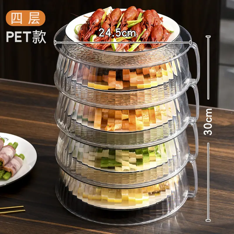 Multi-Stack Vegetable Cover for Kitchen Use