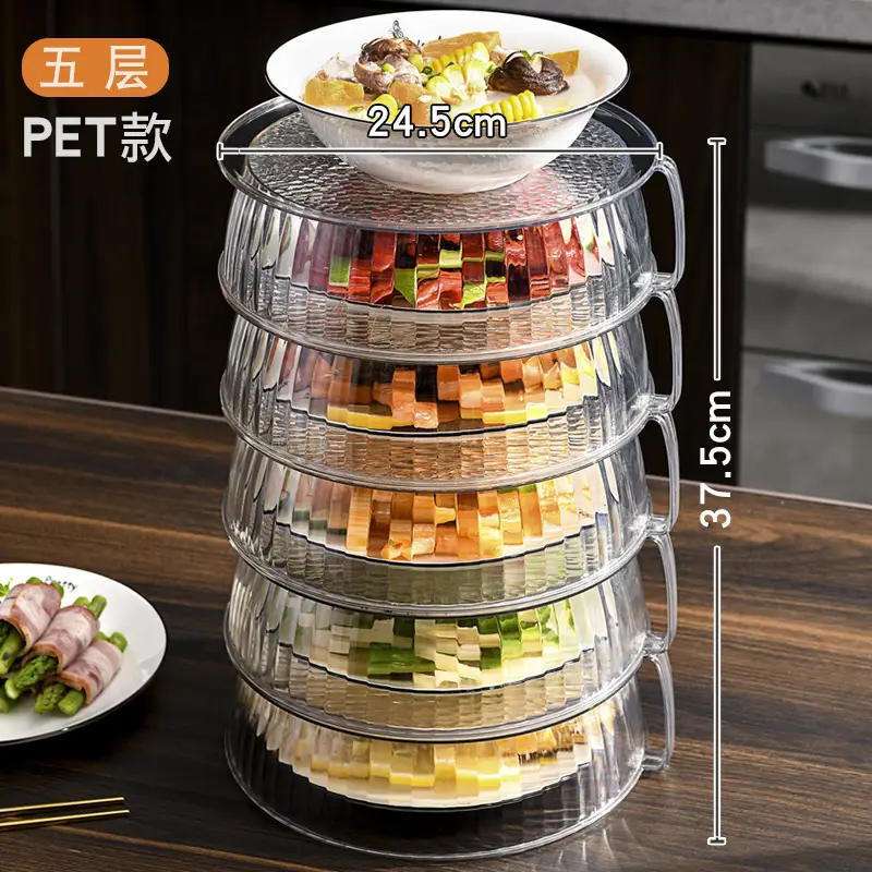 Multi-Stack Vegetable Cover for Kitchen Use