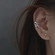 Moonstone Butterfly Ear Clip with Chain — feature 10