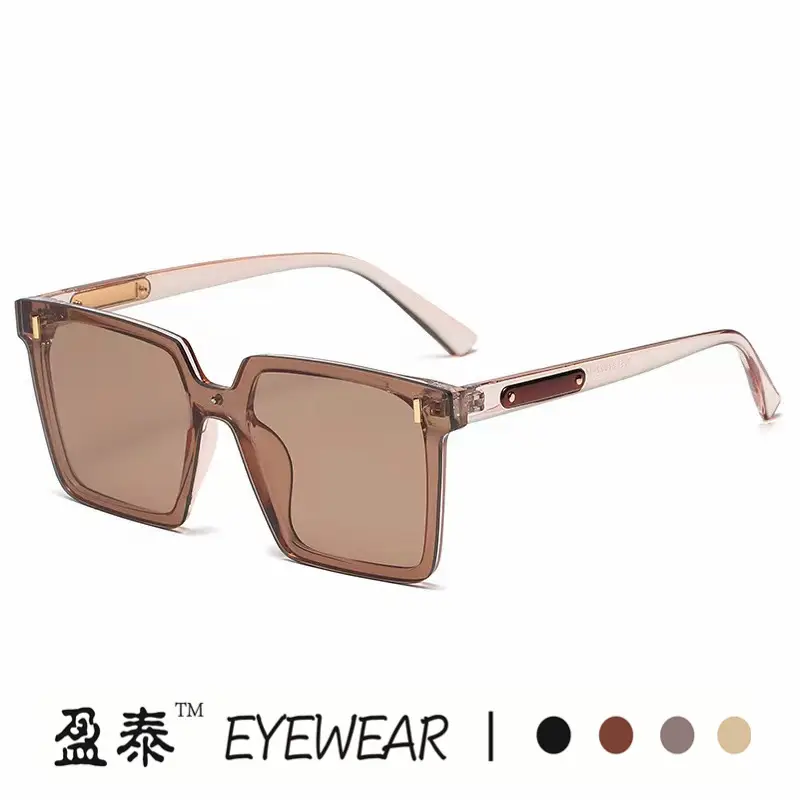 2024 Korean Style Yellow Sunglasses for Women - Image 4