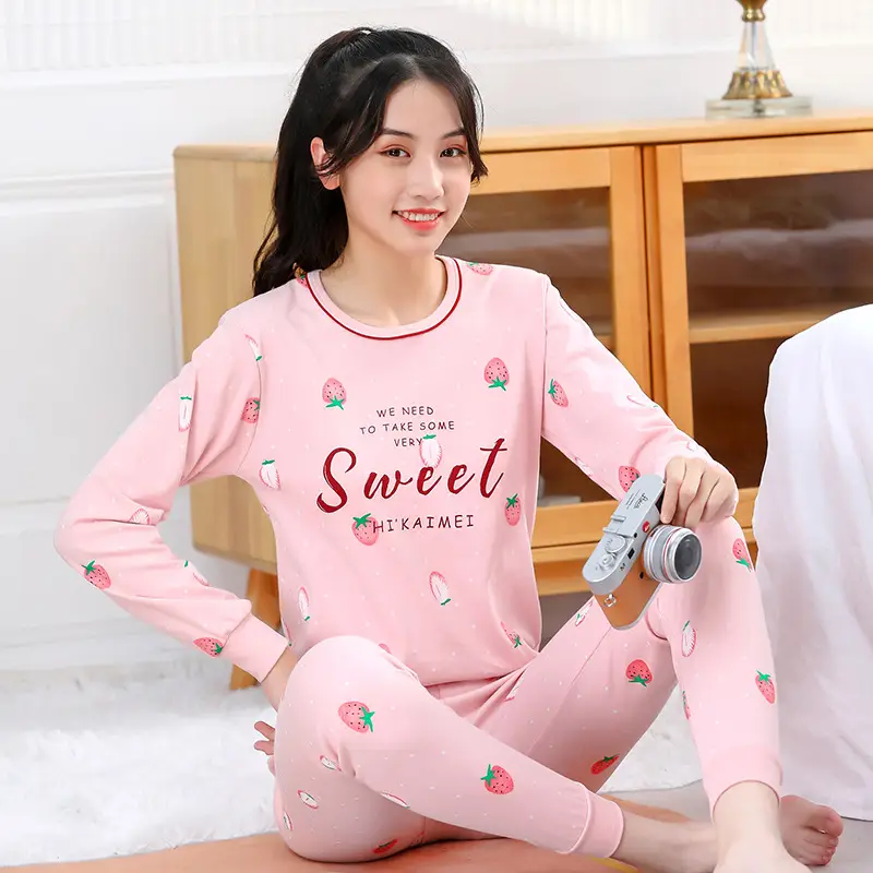 Children's Pure Cotton Soccer Print Pajama Set Grey - Image 15