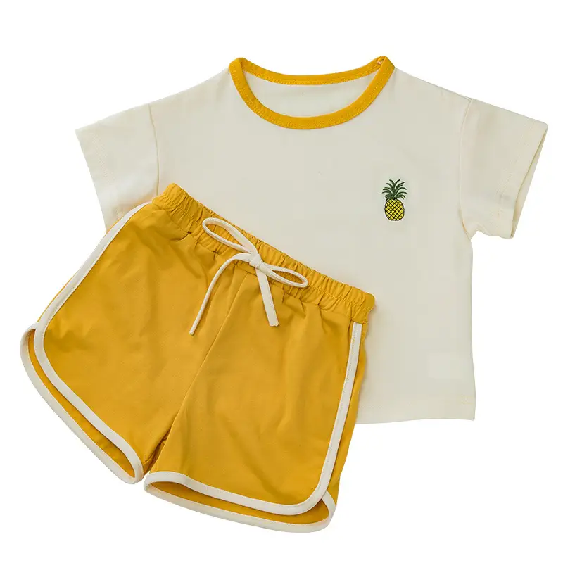 2025 Korean Style Girls Suit Embroidered Shorts Set - Image 8