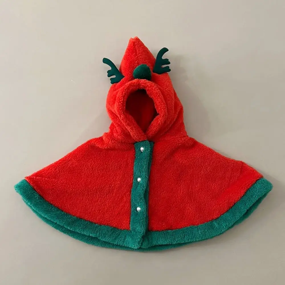 Baby Christmas Hoodie Sweatshirt Green Velvet Plus - Image 6