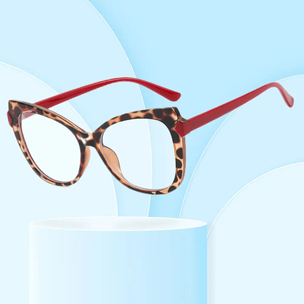 2022 Cat's Eye Anti-Blue Glasses Frame Trendy - Image 9