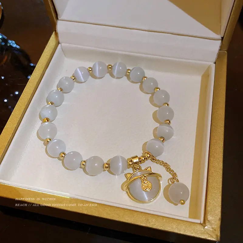 New Chinese Crystal Pearl Bracelet Women's Ins Style 2025 — feature 10