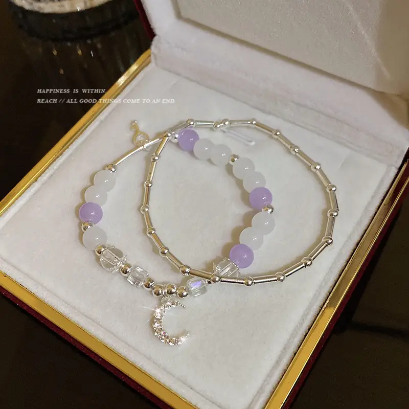 New Chinese Crystal Pearl Bracelet Women's Ins Style 2025 — feature 13