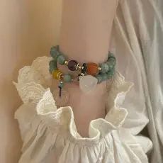 New Chinese Crystal Pearl Bracelet Women's Ins Style 2025 — feature 6