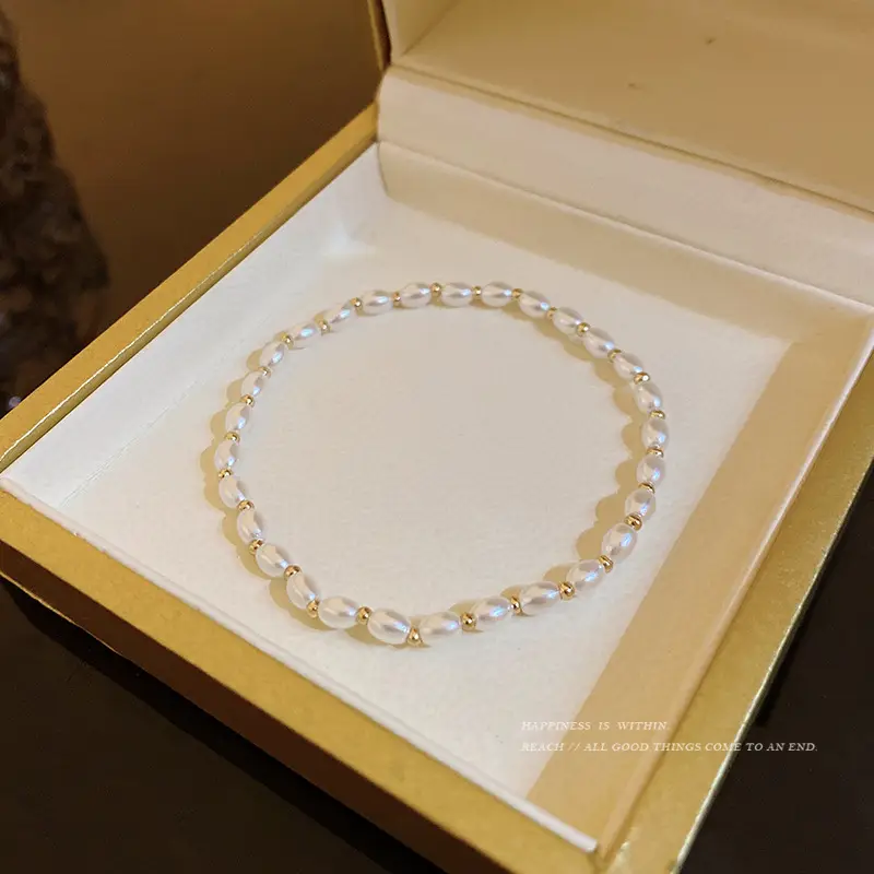 New Chinese Crystal Pearl Bracelet Women's Ins Style 2025 — feature 9