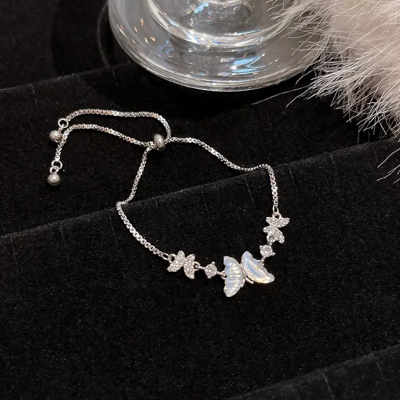 New Chinese Crystal Pearl Bracelet Women's Ins Style 2025 - Image 3