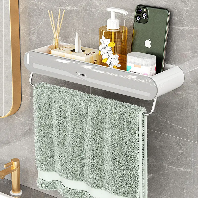 Toilet Storage Rack Above Bathroom Wall - Image 5