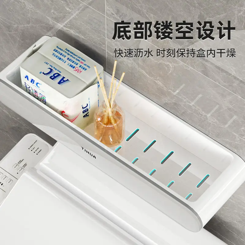 Toilet Storage Rack Above Bathroom Wall - Image 6