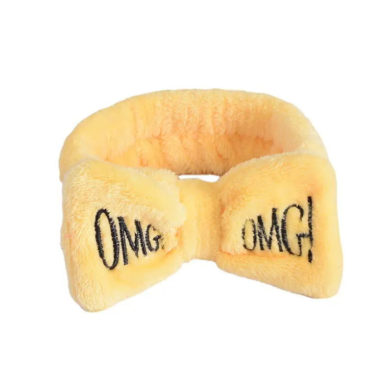 Cute Flannel OMG Hair Band for Girls - Image 20