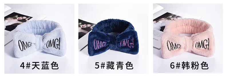 Cute Flannel OMG Hair Band for Girls — feature 10