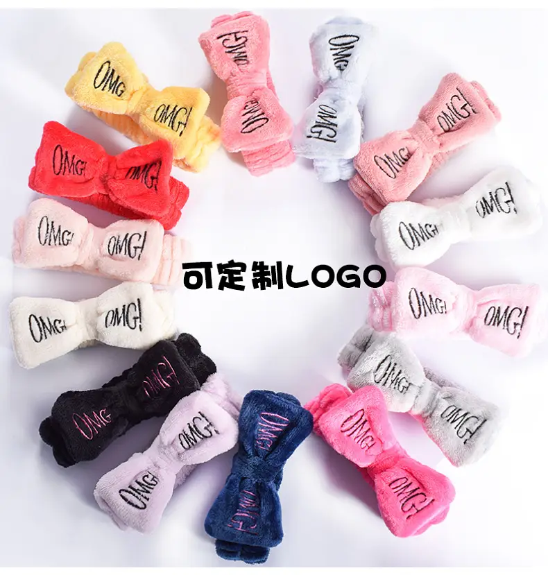 Cute Flannel OMG Hair Band for Girls — feature 7