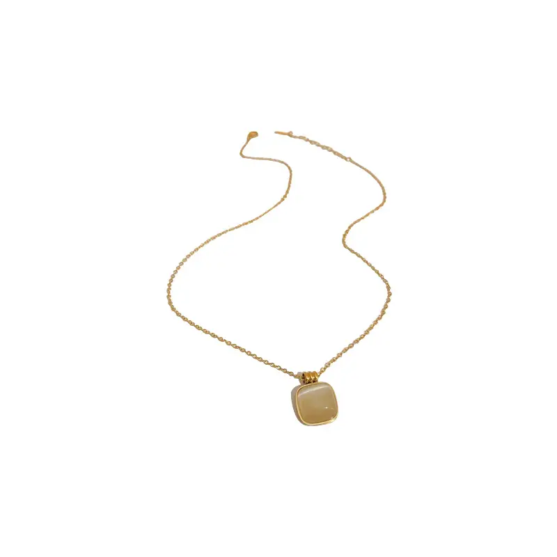 Titanium Steel Cat's Eye Necklace for Women - Image 6