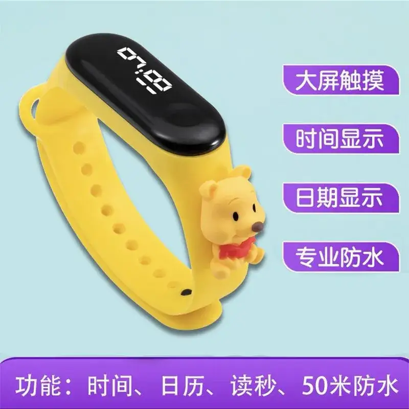 Kids Digital Watch Waterproof Black Korean Model - Image 2