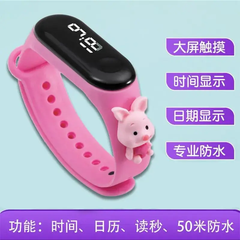 Kids Digital Watch Waterproof Black Korean Model - Image 6