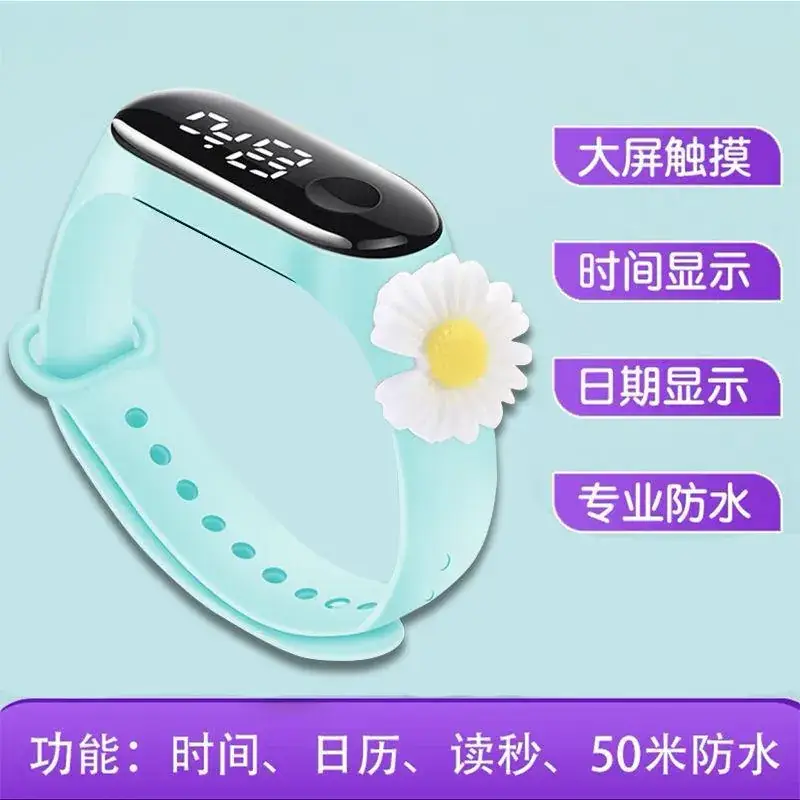 Kids Digital Watch Waterproof Black Korean Model - Image 8