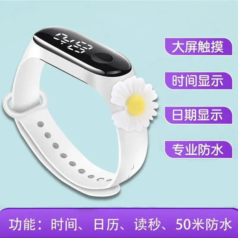 Kids Digital Watch Waterproof Black Korean Model - Image 9