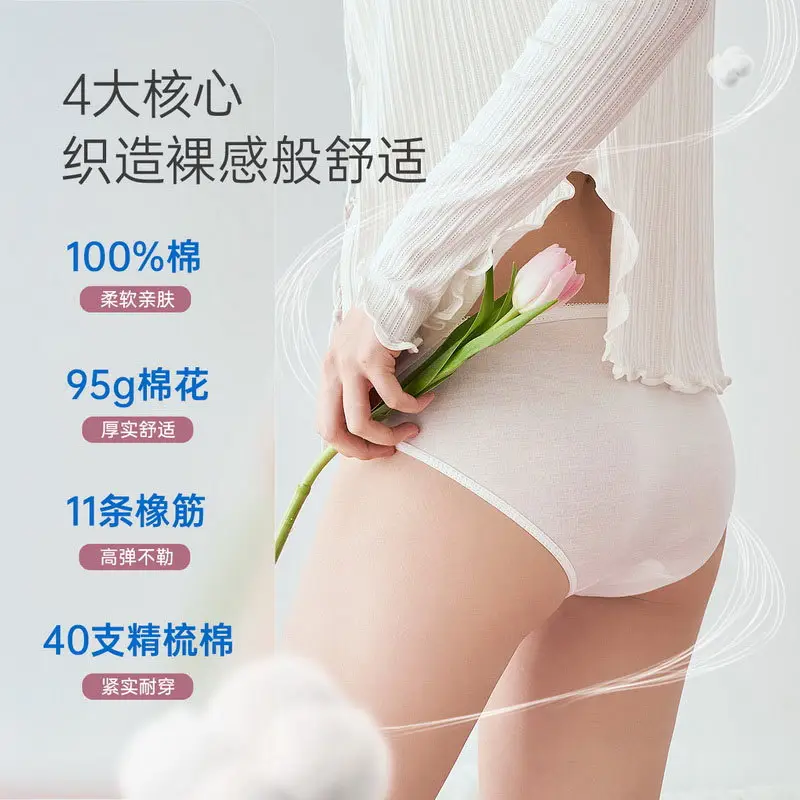 Zichu Disposable Underwear Cotton Travel Maternal Pregnancy Wash Free Large Size - Image 4