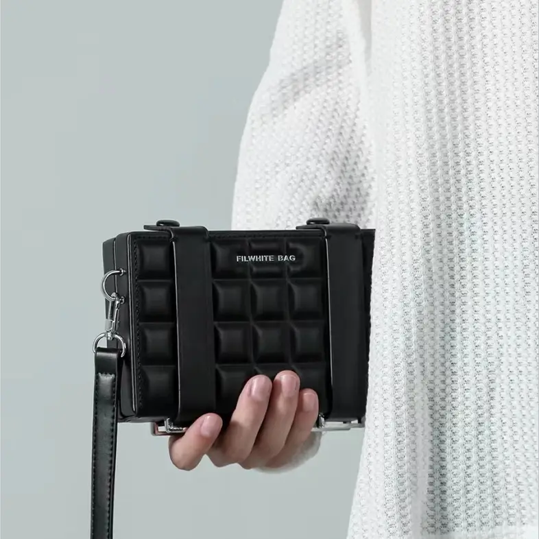 2023 New Diamond Square Box Bag for Men Women
