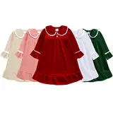 Red Cotton Long-Sleeved Pajamas for Kids — feature 25