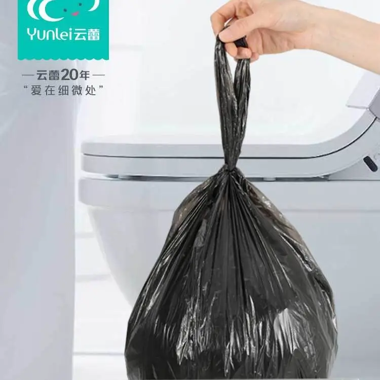 Black Vest-Style Garbage Bag 50x60cm Large - Image 4