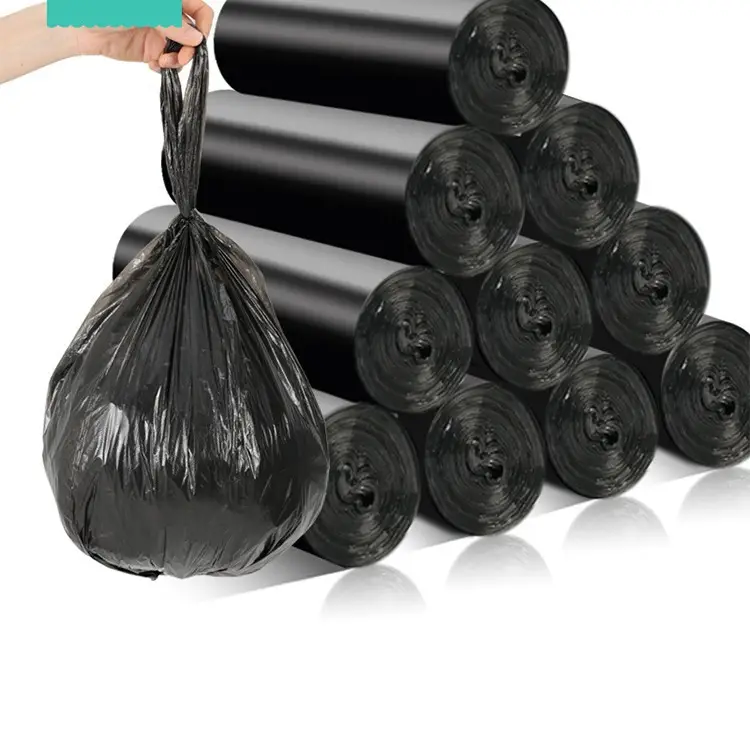 Black Vest-Style Garbage Bag 50x60cm Large - Image 5