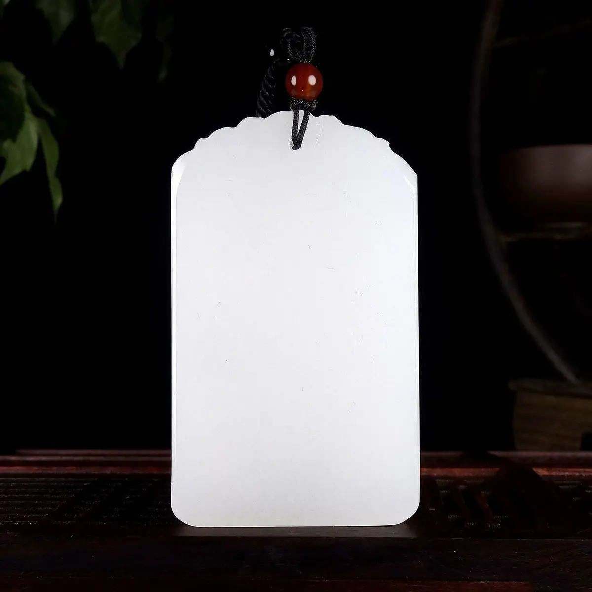 White Jade Guanyin Pendant for Men Afghanistan — feature 24