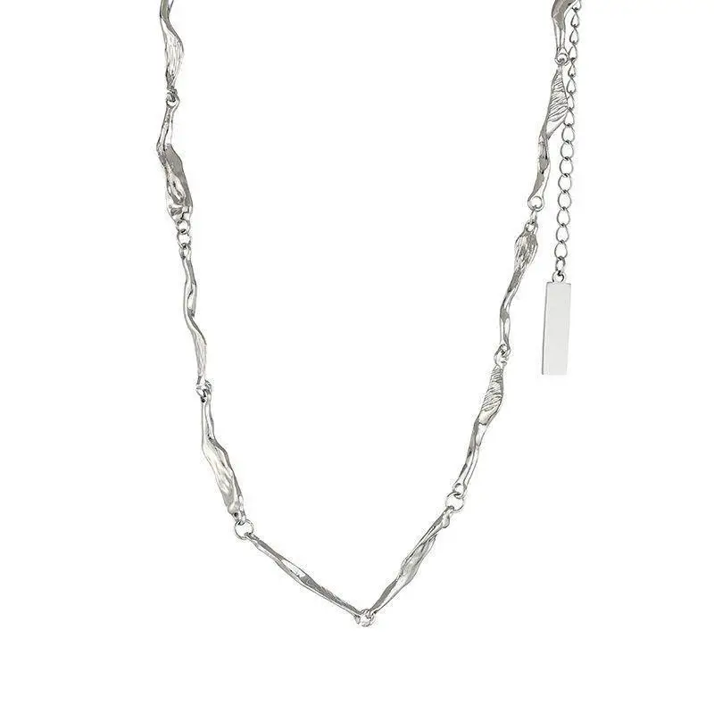 Silver Hip-Hop Clavicle Necklace for Women 2022 — feature 3