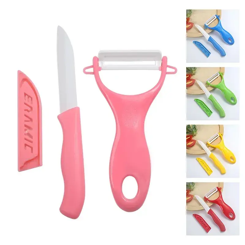 Ceramic Melon Planing Knife Set 3 Inch Green - Image 7