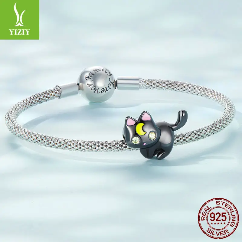925 Silver Halloween Charm Bracelet Set