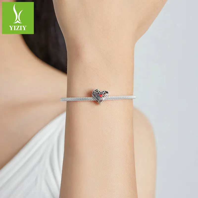 925 Silver Halloween Charm Bracelet Set