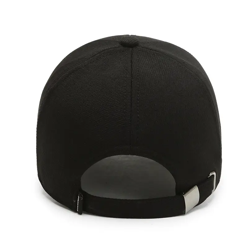 Men's Black Feather Logo Baseball Cap - Image 7