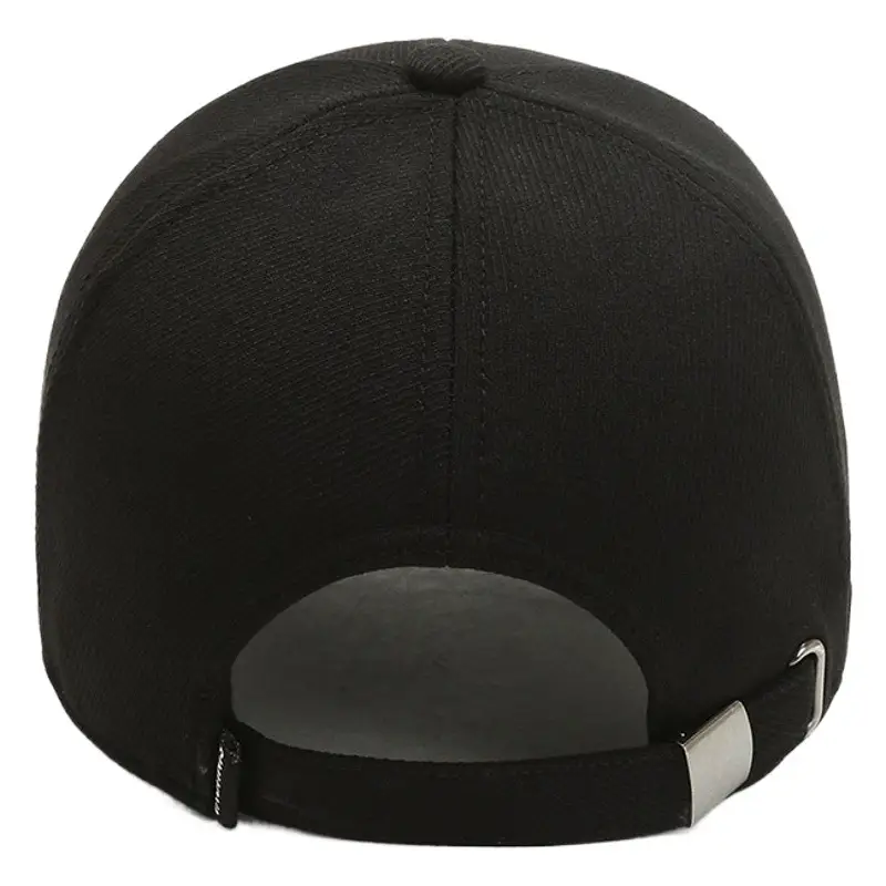 Men's Black Feather Logo Baseball Cap