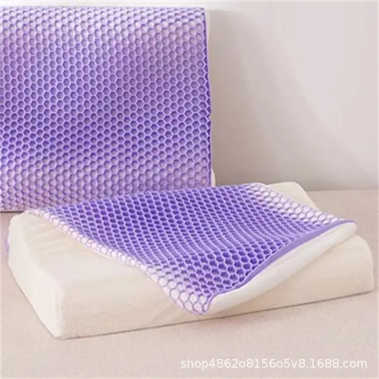 Purple Pressure-Free Memory Pillow for Adults Single Bed - Image 3
