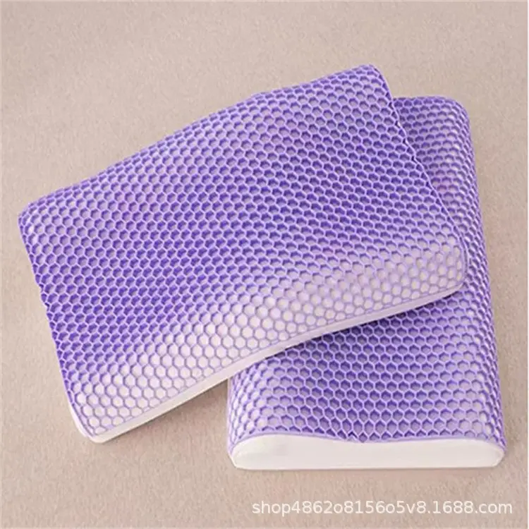 Purple Pressure-Free Memory Pillow for Adults Single Bed - Image 5