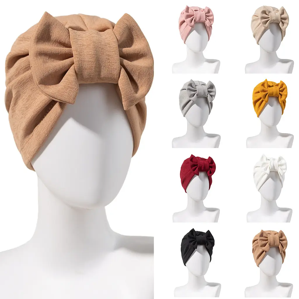 Removable Cross-Border Hair Bow Cap Set of 6 - Image 11