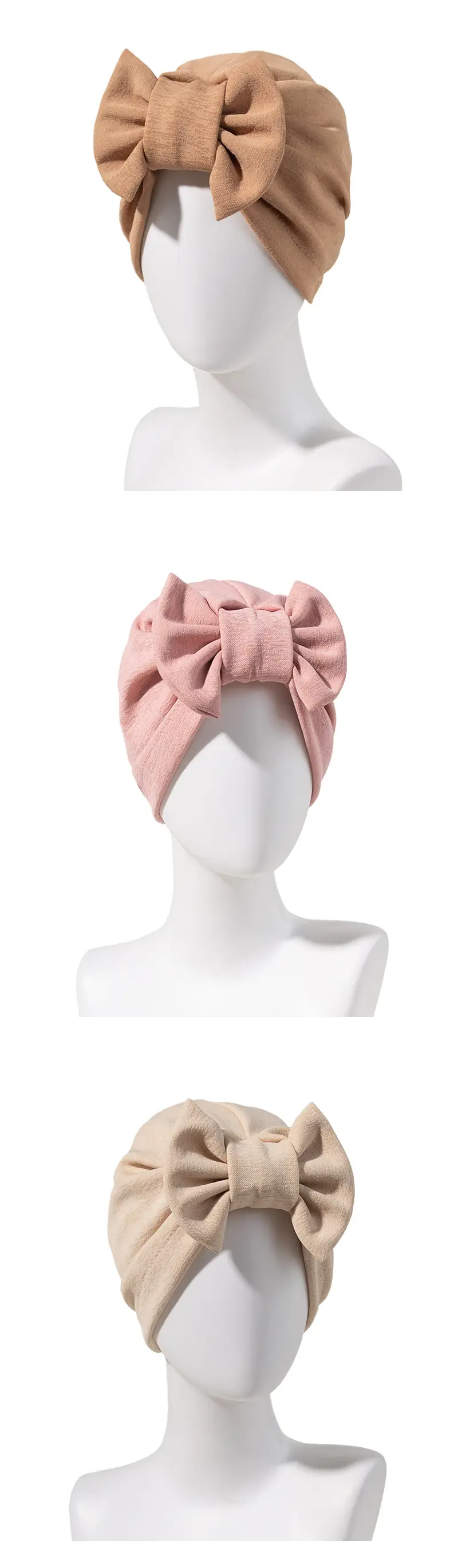 Removable Cross-Border Hair Bow Cap Set of 6 — feature 4