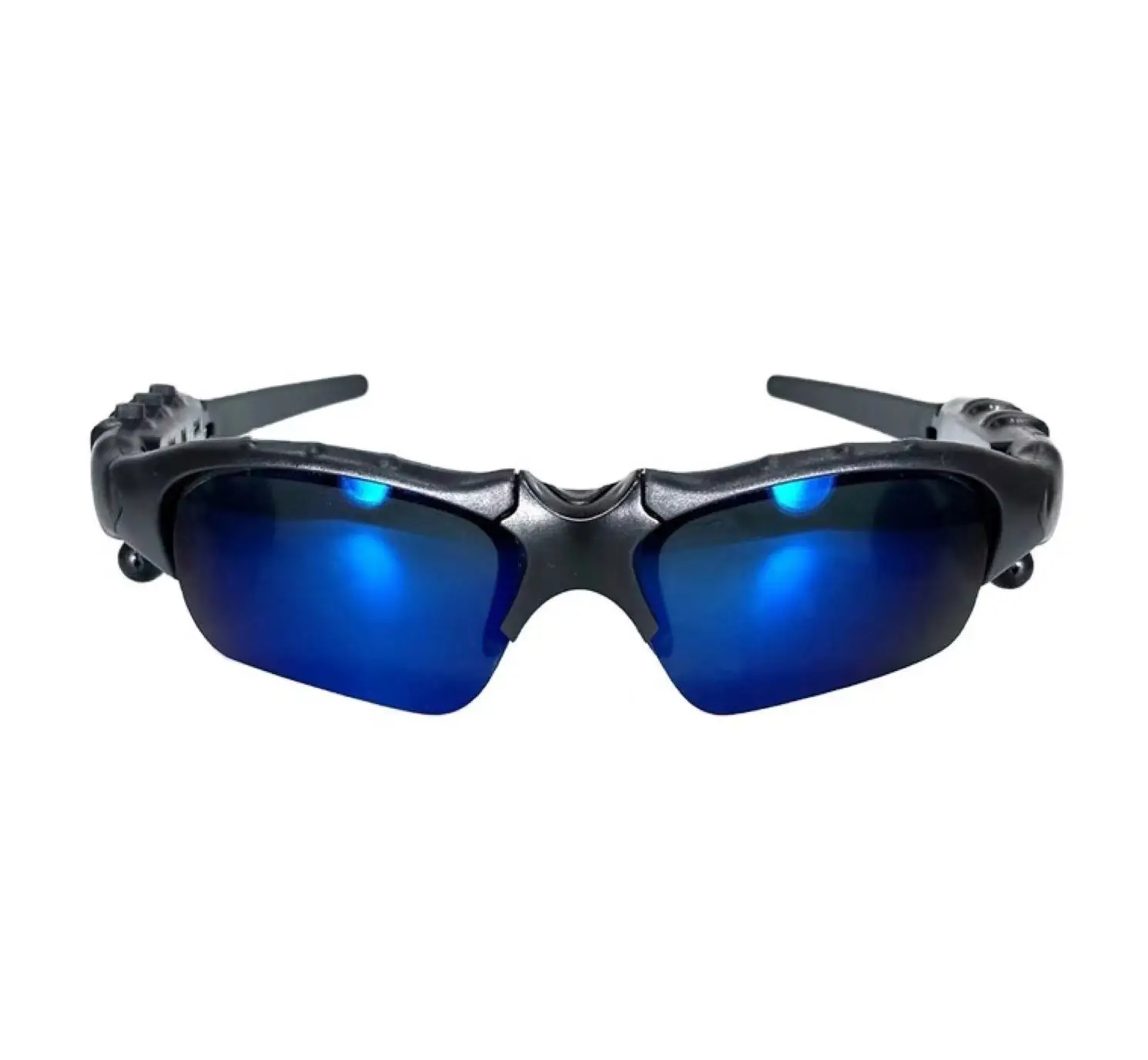 Smart Bluetooth Audio Glasses with Sun Protection Blue - Image 9