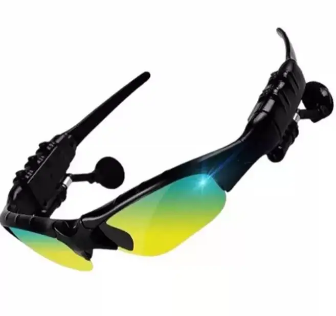 Smart Bluetooth Audio Glasses with Sun Protection Blue - Image 10