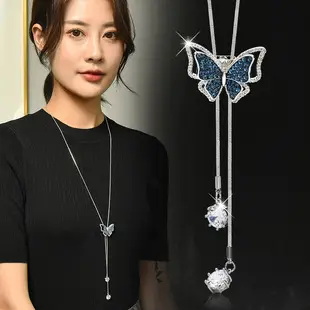 Korean Style Women Sunflower Crystal Pendant Necklace — feature 15
