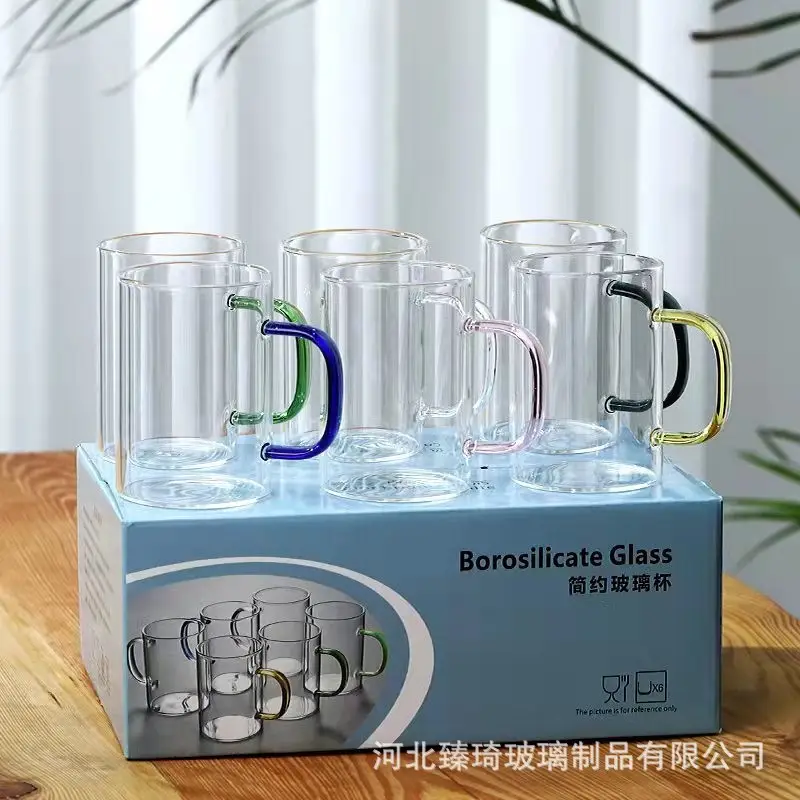 Transparent Glass Cups Set for Kitchen & Home Use — feature 2